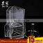 Trade Assurance clear rotating display leaflet file document newspaper rack acrylic brochure holder