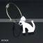 Five-Pointed Star Shape Stainless Steel Wire Rope Zinc Alloy Metal Keychain