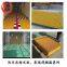 Yellow Molded Fiberglass Floor Grating / Plastic Grating Panels