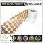 Square shape self adhesive cork dot pads