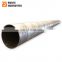 Spiral welded ms round hollow section big diameter spiral pipe for water spiral welded 500mm dia pipes