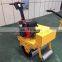 Road compact roller machine with  engine