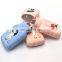 Mini water injection silicone hot water bottle and hand warmer with explosion-proof function for warm palace and carry