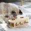 Interactive pet toy cat hitting mouse toy wooden mice hit game machine gopher traps