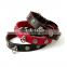 Top quality soft leather dog collar premium for small-breed dog