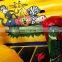 Animal Kingdom inflatable bouncer castle with obstacle