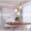 Modern simple wood lampshade kitchen ceiling pendant lights