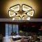 Modern Creative living room lights Luxury bedroom modern restaurant Led ceiling Lamp with 12 fan lights