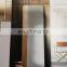 Modern Style White Brown Frame Full Length Floor Standing Dressing Mirror