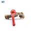 BT2007 Yuhuan brass low prices water ball bibcock taps indian supplier faucet