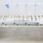 Hospital care bed factory supply aluminium guardrail manual operation one function home care beds