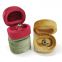 Velvet ring box wholesale jewelry packaging box pink customizable LOGO velvet jewelry box