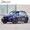 x5 series g05 to X5m style body kit and body parts pp material body set facelift kit front bumper side skirts front grille