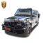 New Upgrade B Style Carbon Fiber Front Roof Wing Spoiler With LED Light For Mercedes Bens G Class W464
