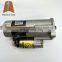 Excavator electric parts 11 teeth 35MM 24V E307 4M40 Excavator starter motor