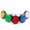 60MM Big Round Arcade Video Game Player Push Button Switch 5 Colors with Microswitch and LED Light Lamp