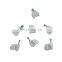 Plastic Round Adjustable Cable Clips Plastic Cable Clip With Steel Nail Plastic Wall Cable Clip