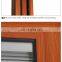 Elegant Design 3 Track Aluminum Balcony Sliding Door With Fly Screen