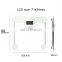 Hot Selling Glass Scale Bathroom  180kg Capacity Bathroom Weighing Scales  Battery Free Body Scales with Height