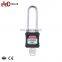 Manufacturer Cheap Price Nylon Body Long Shackle Safety Padlock