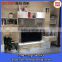 modern style tv cabinet with showcase living room TV stand hall cabinet designs                        
                                                                                Supplier's Choice