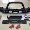Steel front bumper with bull bar or without bull bar for jeep wrangler JK 2007-2017 4x4 offroad accessories