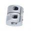 DingJian Factory custom set screw two piece split motor rigid shaft coupling Length 16mm to 126mm