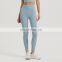 Newest Hot Sexy No Front Seams Peach Hip With Pocket High Waist Gym Yoga Legging Pants Workout Fitness Sports Wear For Women