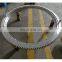 RK6-33E1Z factory thin section flanged slewing bearing with outer teeth