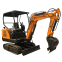 Chinese Factory Mini Excavator Prices Hydraulic Small Micro Digger 2.1ton Mini Excavator for Sale