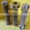 Corrosive Fluids ,Polymer filter element ,pleated filter cartridge ,candle