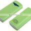 4400mah USB protabel power bank LCD screen phone charger wholesale