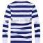 2014 Wholesale high Quality Mens Yarn Dyed Polo Shirt Long Sleeve Polo Shirts with Stripes