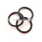 Black Nitrile Rubber O Ring Grommets Seal 15mm x 21mm x 3mm