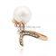 2015 dubai fashion crystal gold jewelry pearl