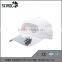 blank 6 panel snapback baseball running snapback cap