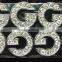 Best Quality Rhinestone 10mm Diamante Alphabet Slide Letters