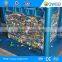 Vertical clothing baling machine
