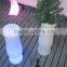 New PE plastic Solar light Flowerpot with remote YXF-1650BS