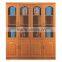 bookcase 4 door beech color bookshelf