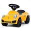 Licensed Porsche car type 4 wheel scooter pushing ride on toy