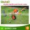 New design double handle push brush cutter lawn mower machine
