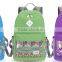 canvas pattern backpack for college