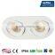2*8 IP54 High quality Fixed Oval Dimmable anti-glare Citizen Adjustable cob downlight