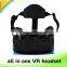 vr 3D glasses 2016 New Arrival Powerfull 3D Virtual Reality Glasses all in one Support 3D video