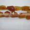 Wholesale red agate Tumbled flat loosen faceted gemstone design