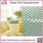Adhesive with gule PVC security 3d embossed glass window film