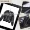 3D Black&white aztec Geometry printing hot fashion girl bomber-jacket little moq to custom