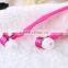 Stereo 3.5mm In Ear Shoelace Earphone Headset Earbud for IPhone For Samsung