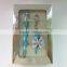 New Design Factory Supply Leather Pen And Key Chain Gift Set in Paper Box